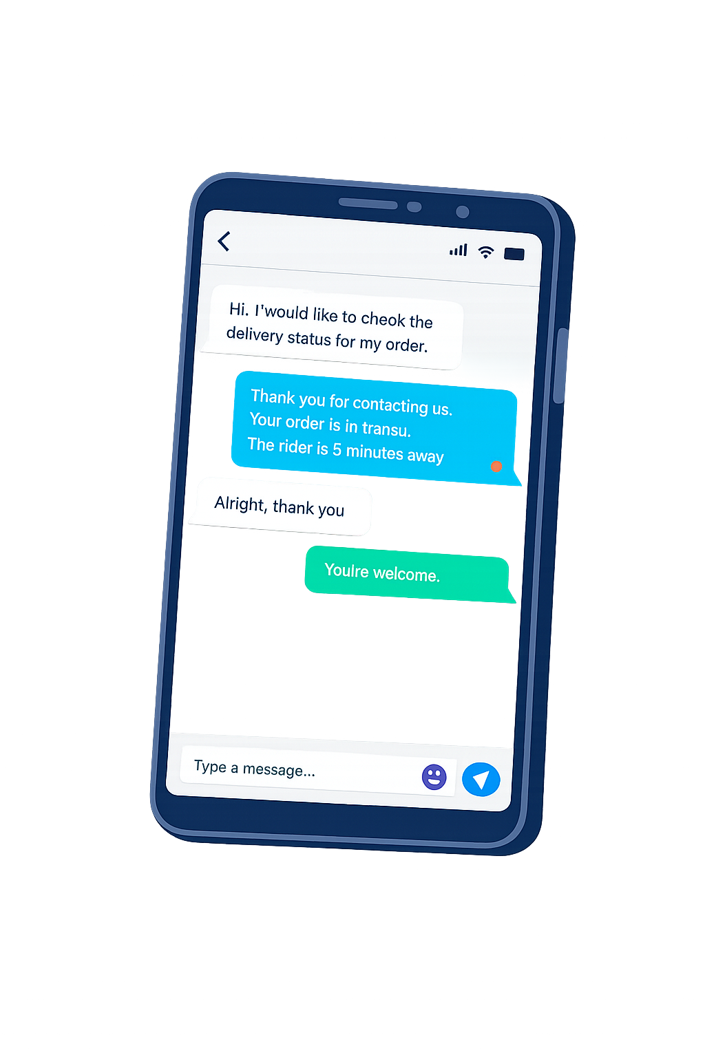 Customer assistant interface